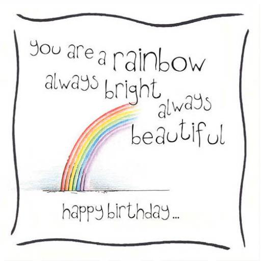Alecs Cards Card - You are a rainbow