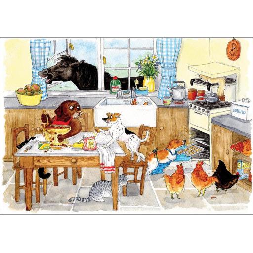 Alisons Animals Card - Too many cooks ?