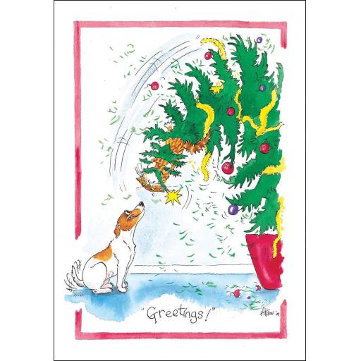 Christmas Card - Alisons Animals - Greetings