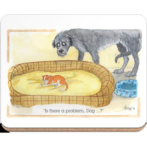 Coaster - Alisons Animals - Is there a problem, dog