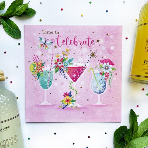 Flower Festival Card Collection - Cocktails