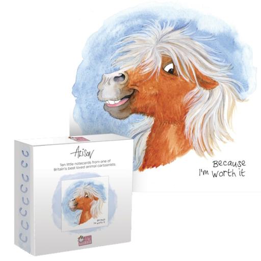 Notecard Pack - Alisons Animals - Pony
