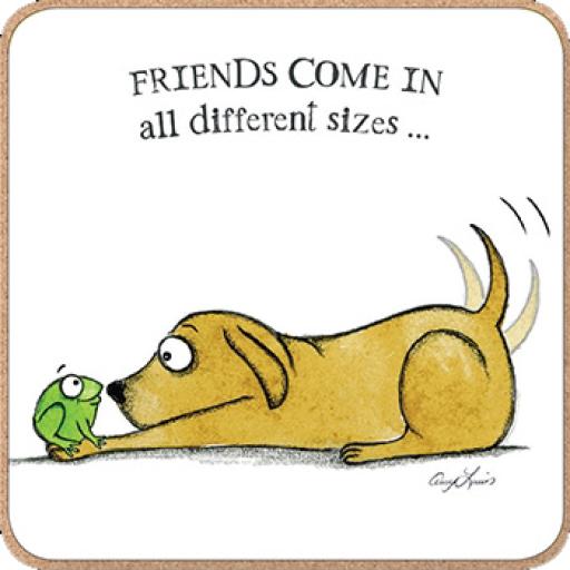 Coaster - Red & Howling - Friends come in different sizes