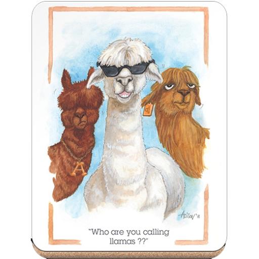 Coaster - Alisons Animals - Who you calling Llama