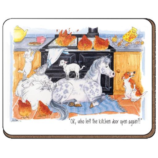 Coaster - Alisons Animals - Who left kitchen door