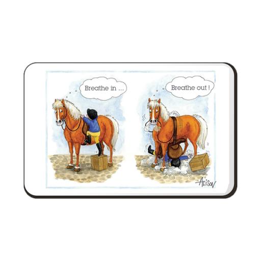 Fridge Magnet - Alisons Animals - Breathe in....breath out