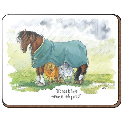 Fridge Magnet - Alisons Animals - Friends in high places