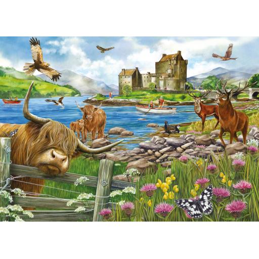 The Highlands - 1000 Piece Jigsaw Puzzle