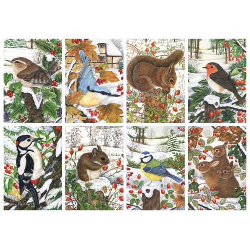 RSPB - Winter Wildlife - 1000 Piece Jigsaw Puzzle