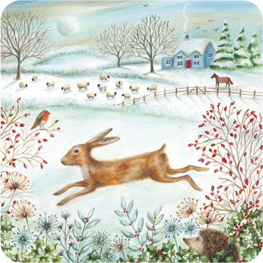 Luxury Christmas Card Pack - Winter Scene