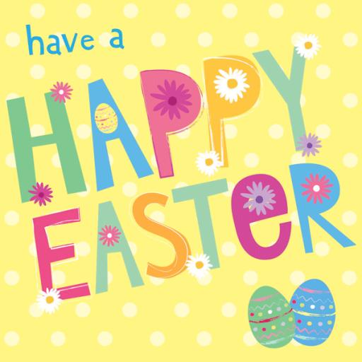 Easter Card Pack - Happy Easter (Text)