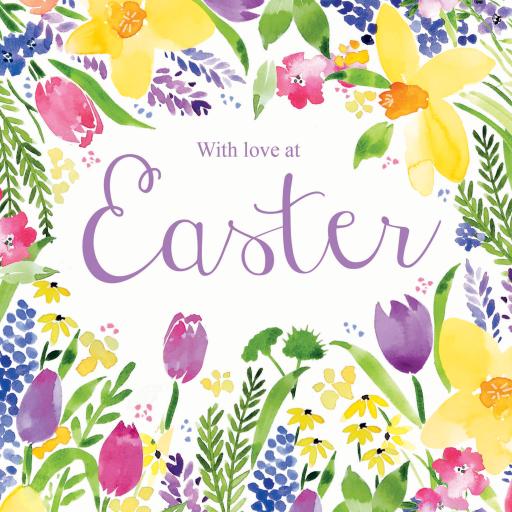 Easter 5 Card Pack - Spring Floral