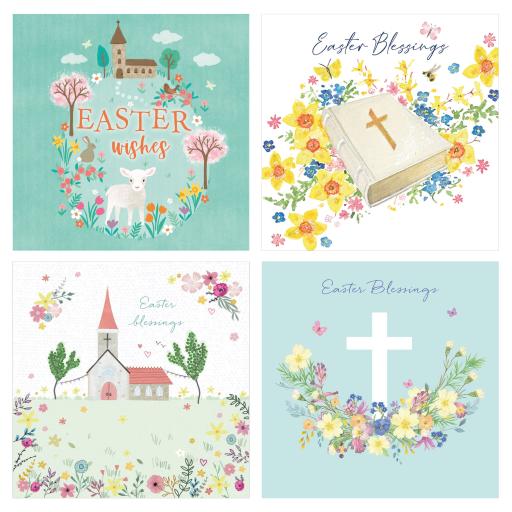 Easter 5 Card Pack - Religious